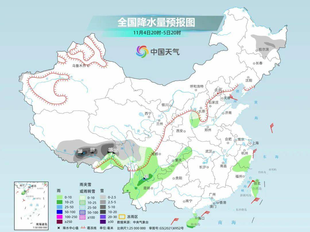 穿厚点！明后天早上最低气温0℃线将抵达这些地方