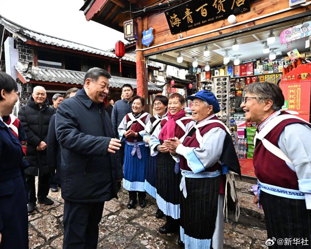 习近平：祝你们的生活像花儿一样美！