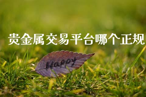做贵金属的平台(做贵金属哪个平台好)